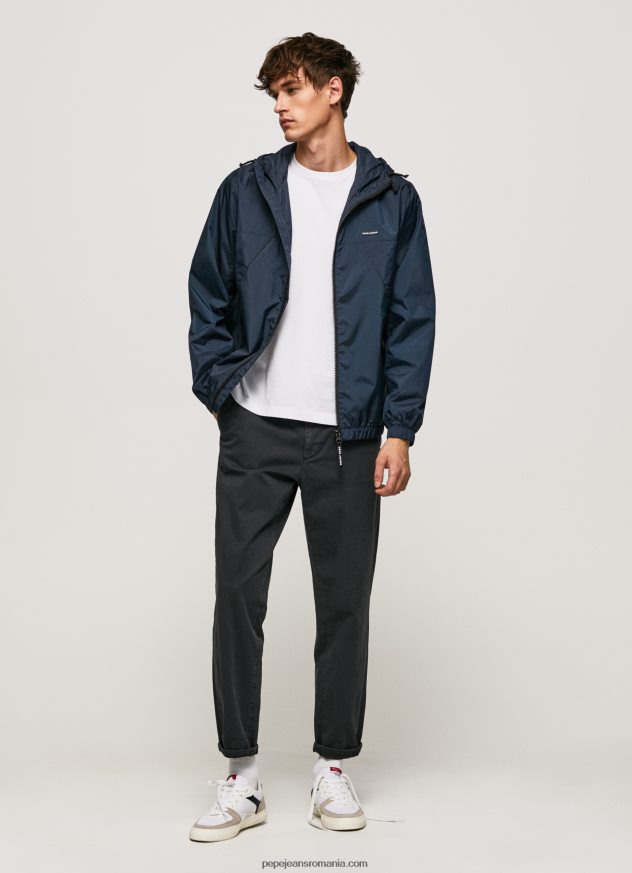 jachetă de vânt cu glugă bărbați Pepe Jeans dulwich 6Z0R46828