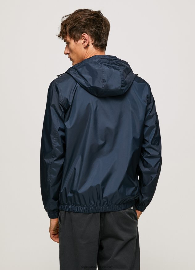 jachetă de vânt cu glugă bărbați Pepe Jeans dulwich 6Z0R46828