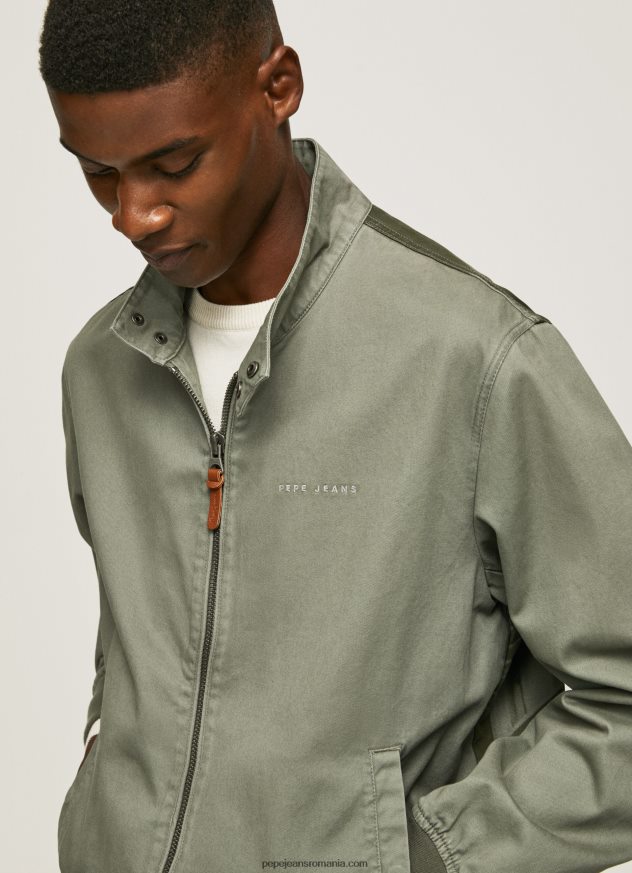 jachetă harrington din bumbac bărbați Pepe Jeans turnare 6Z0R46829