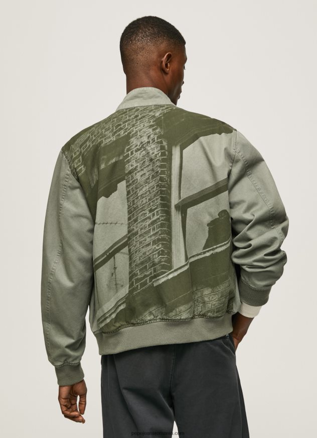 jachetă harrington din bumbac bărbați Pepe Jeans turnare 6Z0R46829