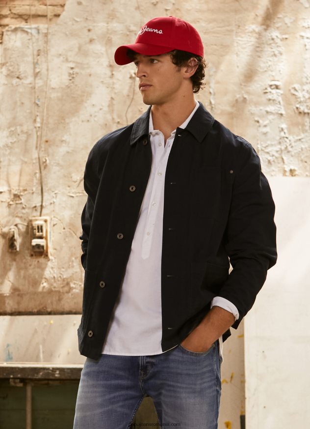 jachetă utilitare din pânză bărbați Pepe Jeans dulwich 6Z0R46842