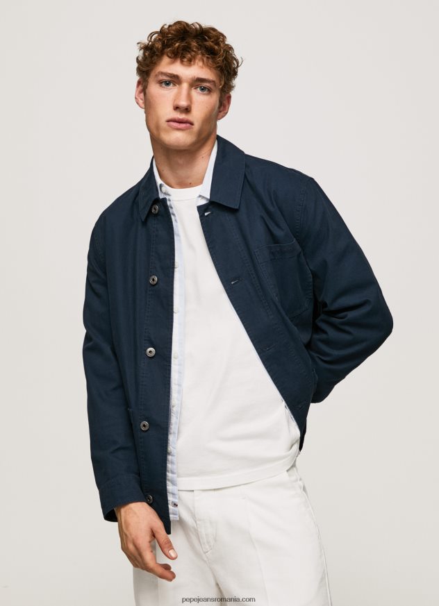 jachetă utilitare din pânză bărbați Pepe Jeans dulwich 6Z0R46842