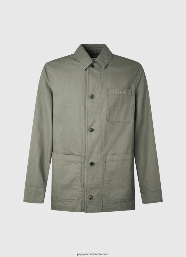 jachetă utilitare din pânză bărbați Pepe Jeans turnare 6Z0R46834