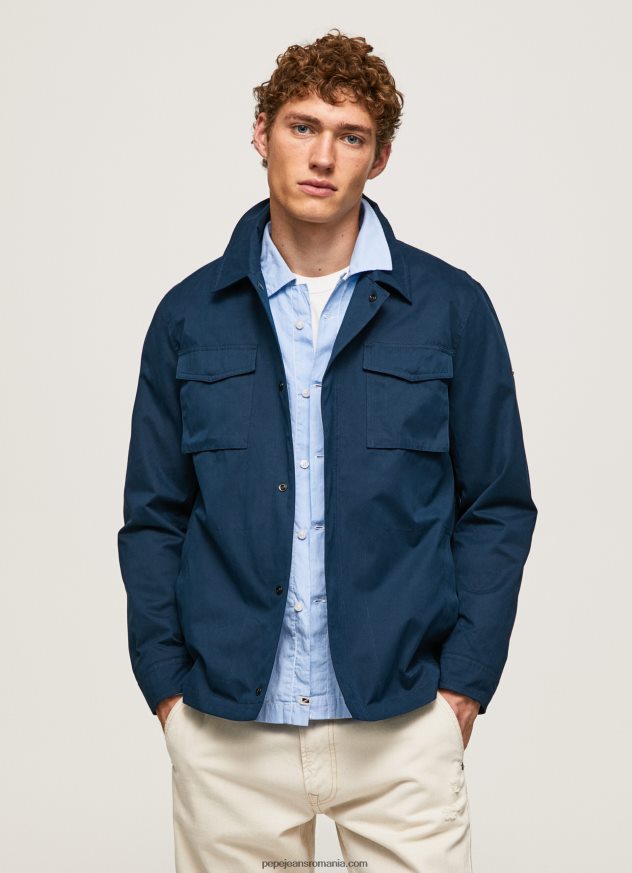 parka scurta cu baveta detasabila bărbați Pepe Jeans dulwich 6Z0R46832
