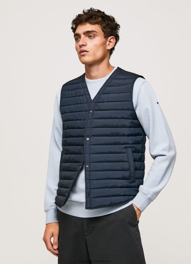 vestă căptușită cu nasturi bărbați Pepe Jeans dulwich 6Z0R46845