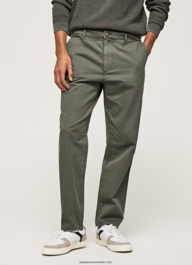 pantaloni chino largi bărbați Pepe Jeans turnare 6Z0R461105