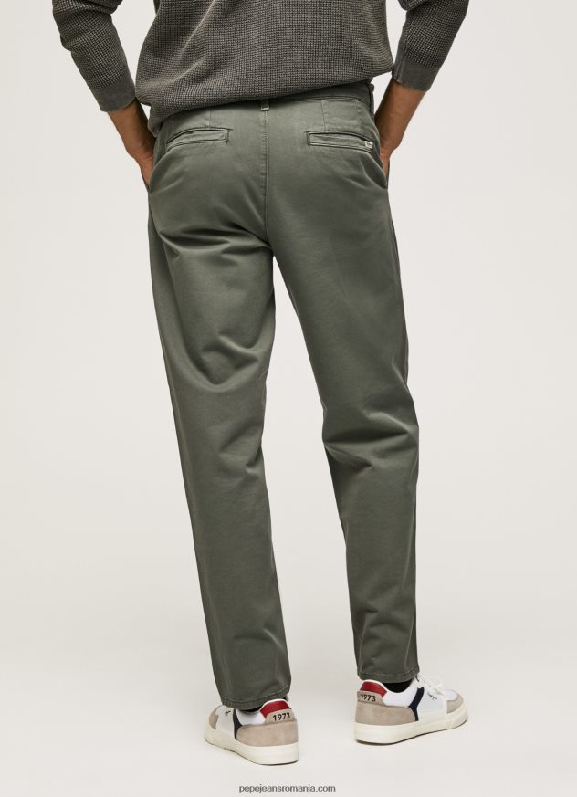 pantaloni chino largi bărbați Pepe Jeans turnare 6Z0R461105