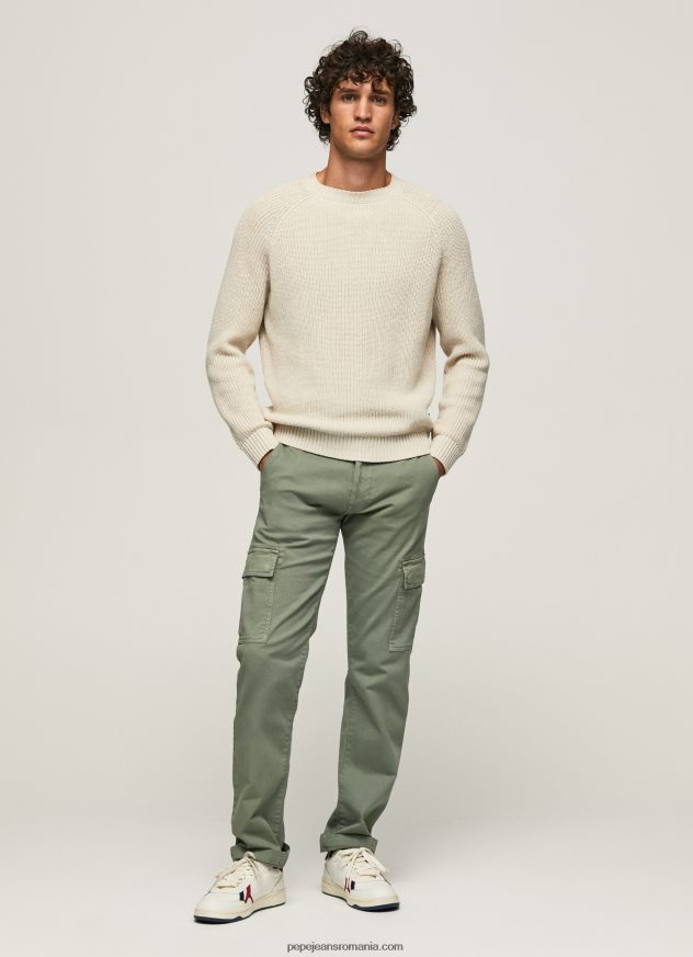 pantaloni chino sean regular fit bărbați Pepe Jeans turnare 6Z0R461126