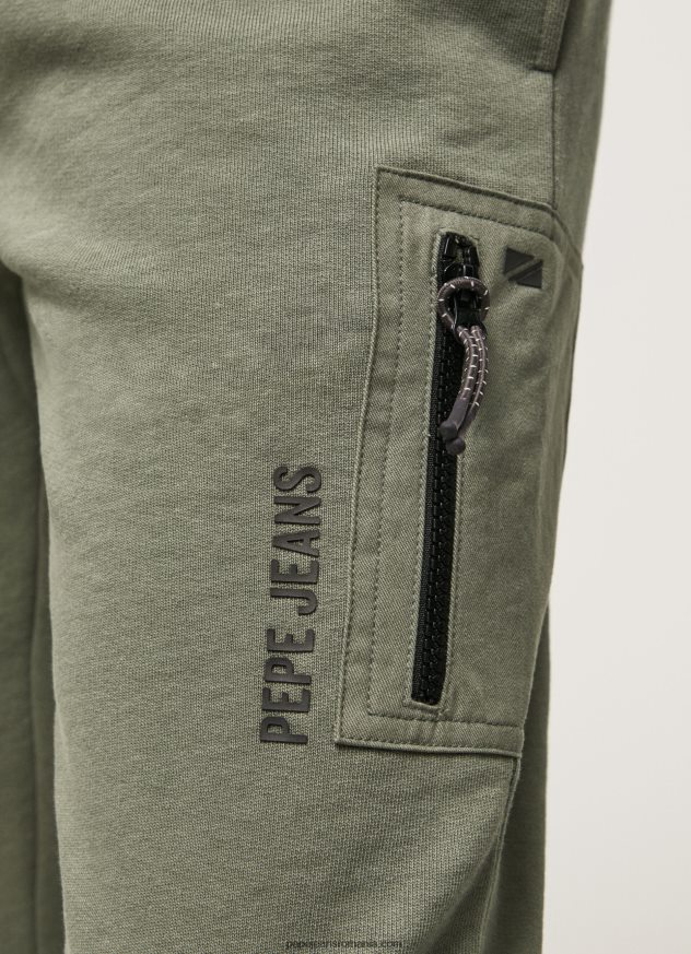 pantaloni jogger cu talie elastica bărbați Pepe Jeans turnare 6Z0R461109