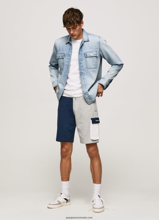 pantaloni scurți abel color block bărbați Pepe Jeans jarman 6Z0R461117