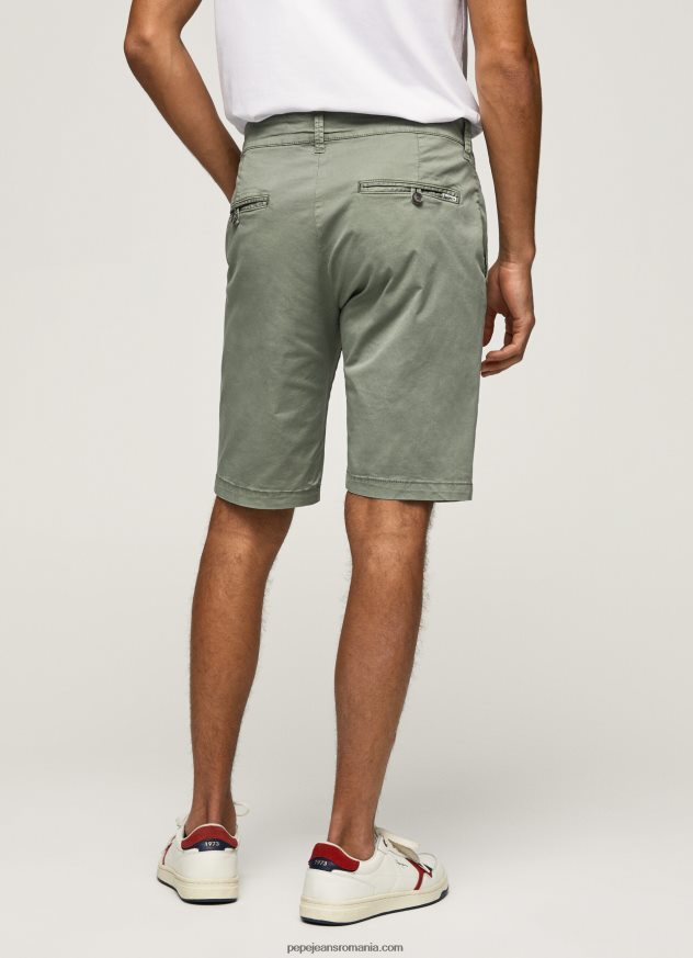 pantaloni scurți chino din bumbac bărbați Pepe Jeans turnare 6Z0R461135