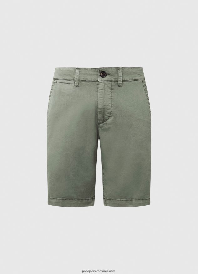 pantaloni scurți chino din bumbac bărbați Pepe Jeans turnare 6Z0R461135