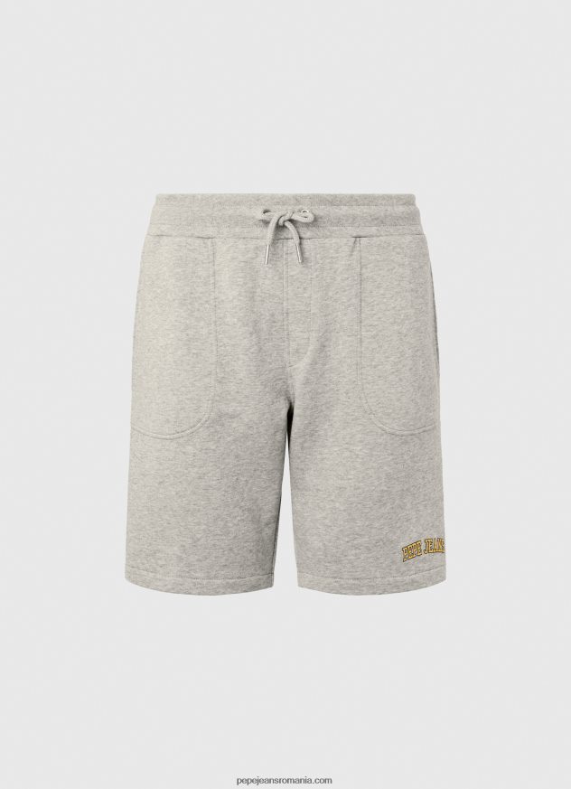 pantaloni scurți sport august bărbați Pepe Jeans marnă gri deschis 6Z0R461136