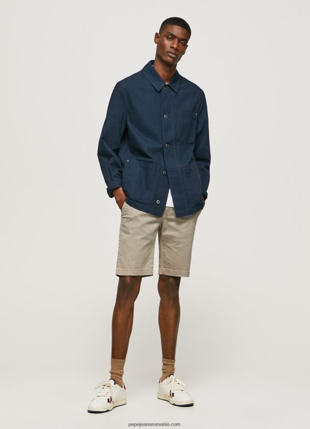 pantaloni scurti chino charly slim fit bărbați Pepe Jeans malţ 6Z0R461131