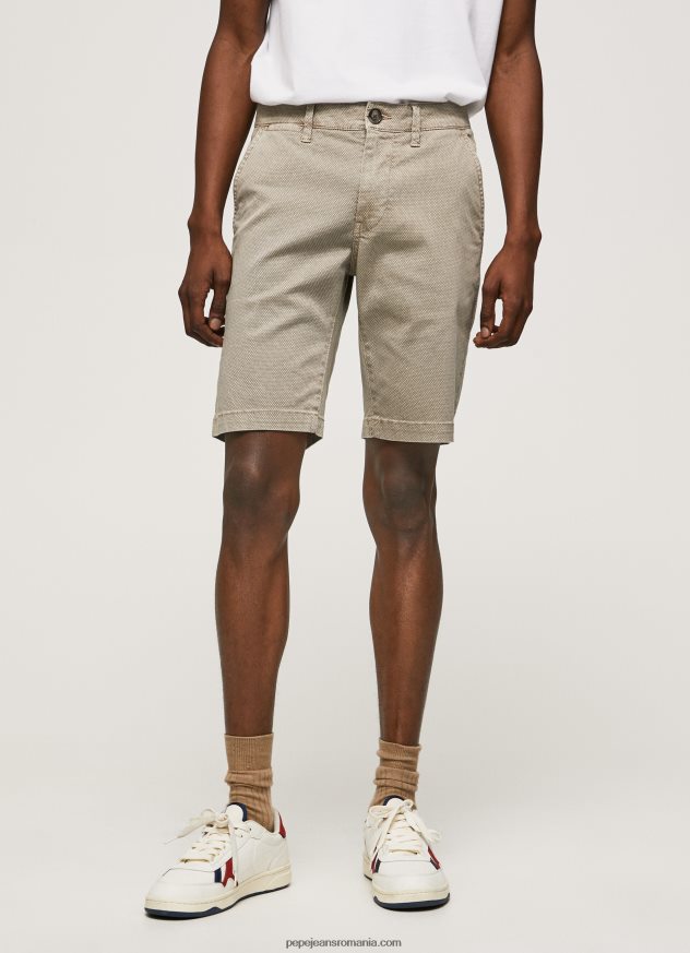 pantaloni scurti chino charly slim fit bărbați Pepe Jeans malţ 6Z0R461131
