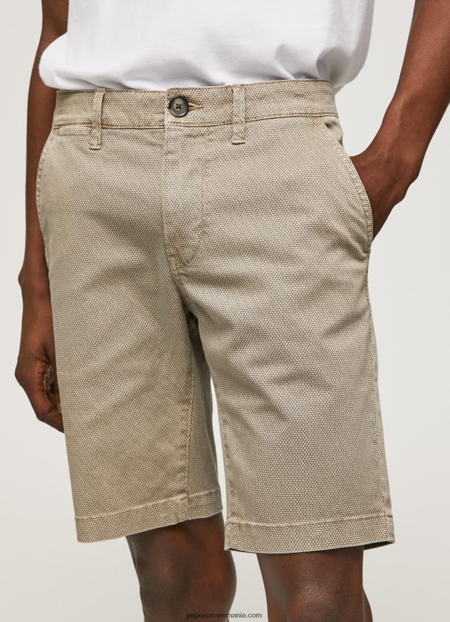 pantaloni scurti chino charly slim fit bărbați Pepe Jeans malţ 6Z0R461131