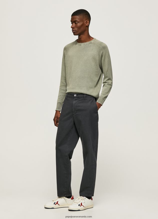 jerseu de bumbac cu guler rotund bărbați Pepe Jeans turnare 6Z0R46860