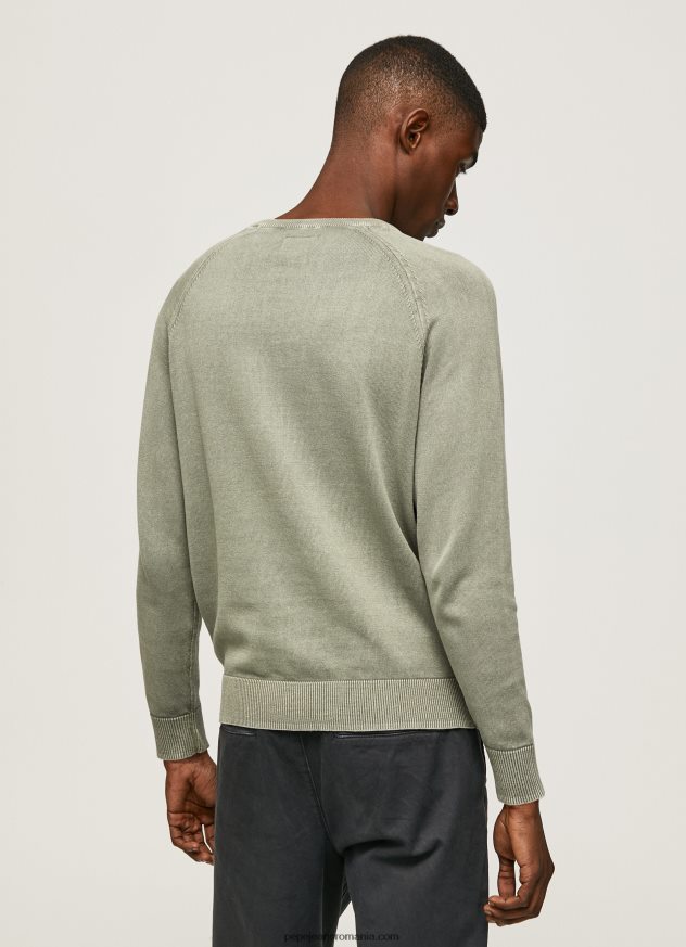 jerseu de bumbac cu guler rotund bărbați Pepe Jeans turnare 6Z0R46860