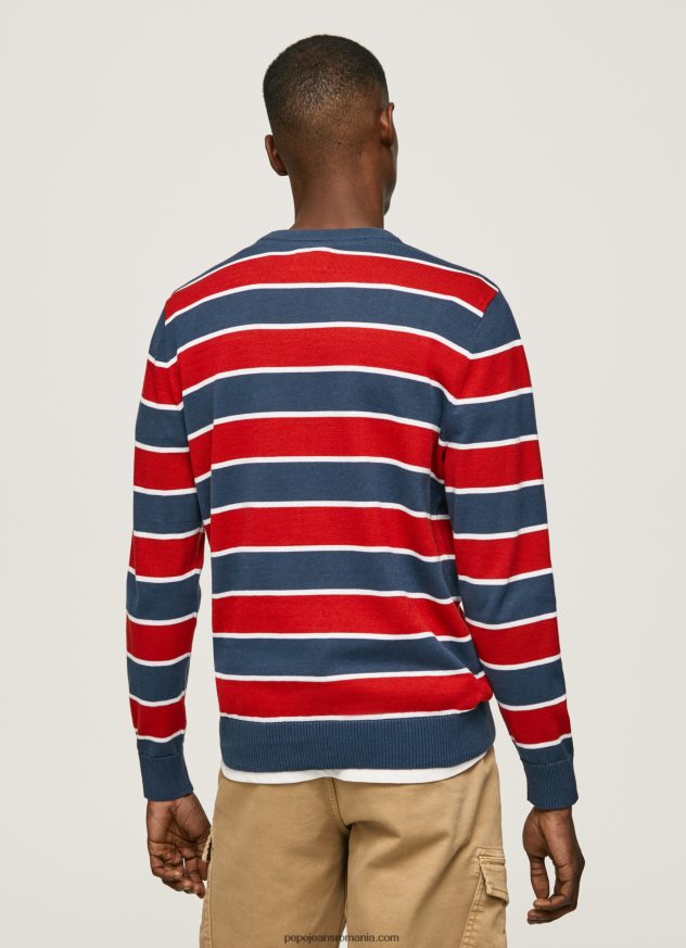 jerseu de bumbac cu imprimeu dungi bărbați Pepe Jeans multi 6Z0R46861