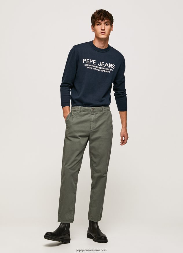 pluton tricou cu guler rotunjit bărbați Pepe Jeans dulwich 6Z0R46850