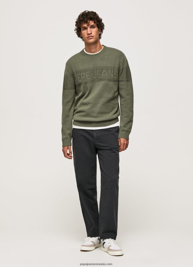 tricou din bumbac cu gât rotund bărbați Pepe Jeans turnare 6Z0R46856