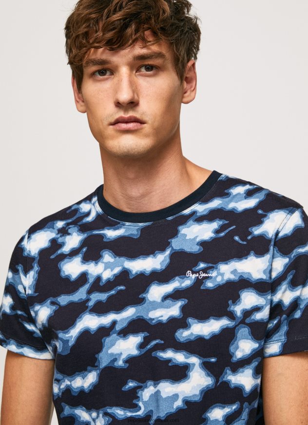 tricou cu imprimeu camuflaj bărbați Pepe Jeans ozzy 6Z0R46922