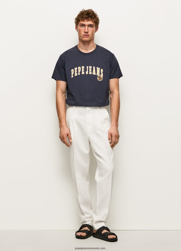 tricou cu imprimeu cu logo bărbați Pepe Jeans dulwich 6Z0R46969