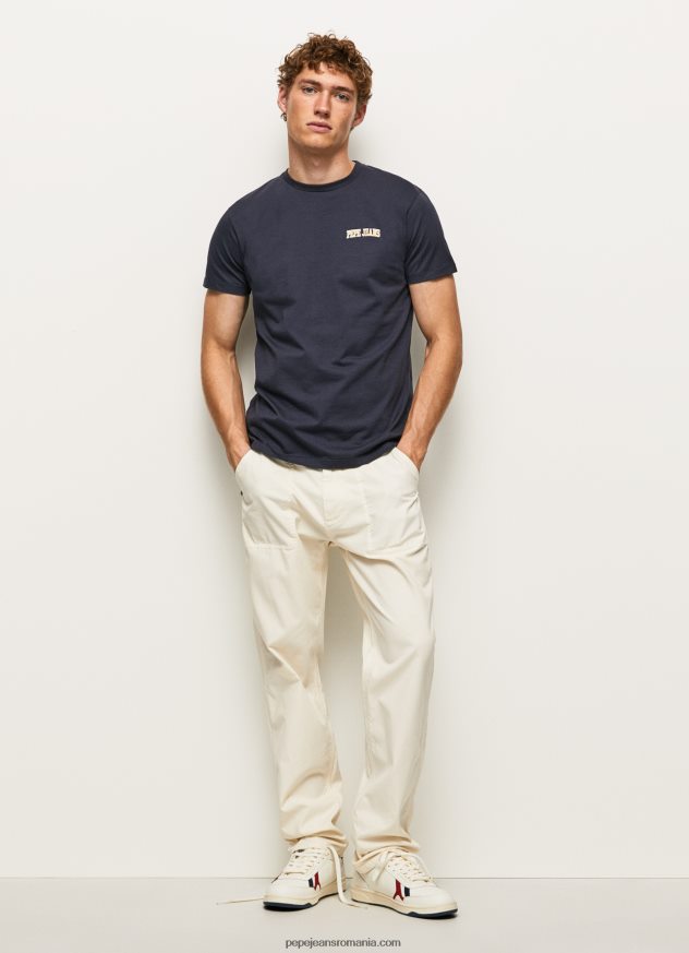 tricou cu imprimeu cu logo bărbați Pepe Jeans dulwich 6Z0R46973