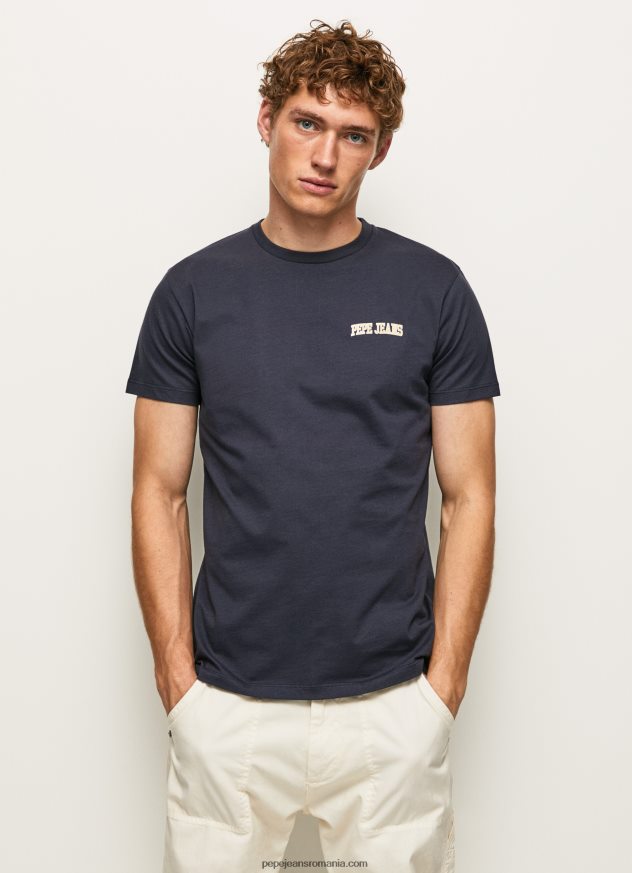 tricou cu imprimeu cu logo bărbați Pepe Jeans dulwich 6Z0R46973