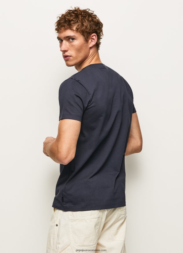 tricou cu imprimeu cu logo bărbați Pepe Jeans dulwich 6Z0R46973