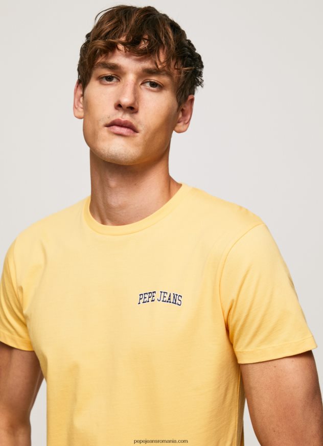 tricou cu imprimeu cu logo bărbați Pepe Jeans strălucire 6Z0R46972