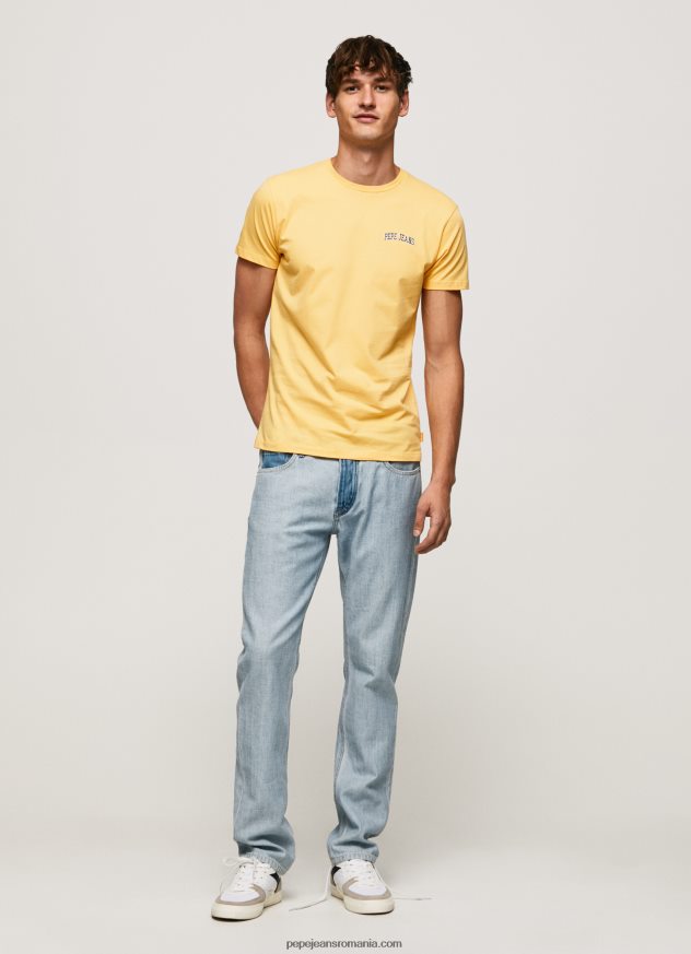 tricou cu imprimeu cu logo bărbați Pepe Jeans strălucire 6Z0R46972