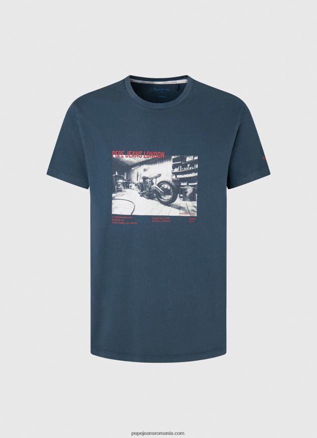 tricou cu imprimeu foto bărbați Pepe Jeans jarman 6Z0R46954