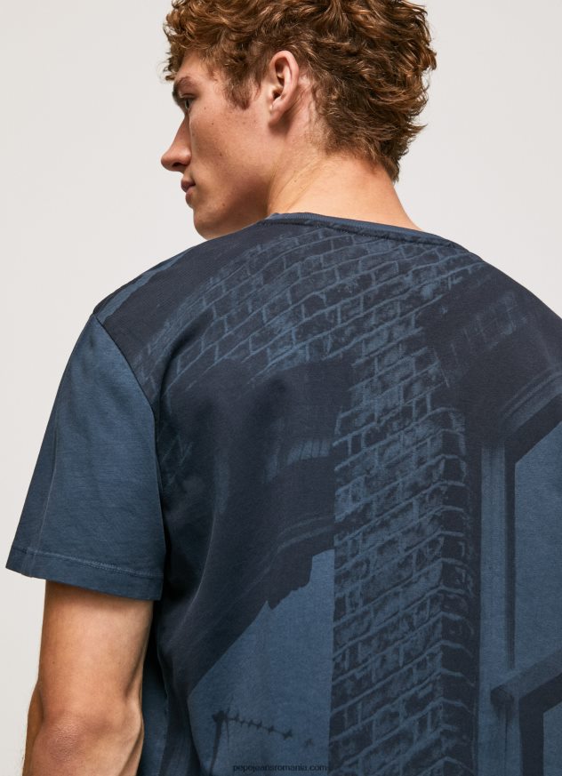 tricou cu imprimeu foto bărbați Pepe Jeans jarman 6Z0R46980