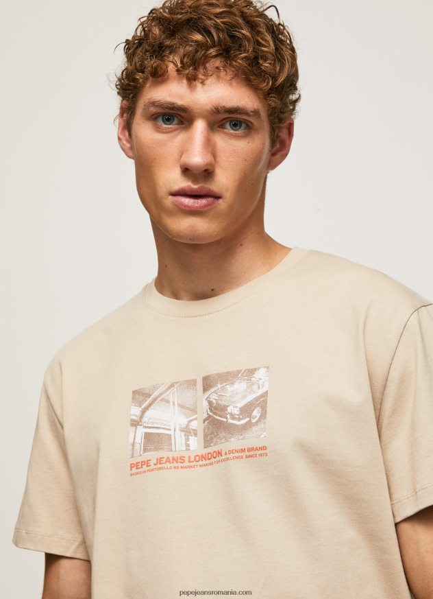 tricou cu imprimeu foto bărbați Pepe Jeans malţ 6Z0R46989