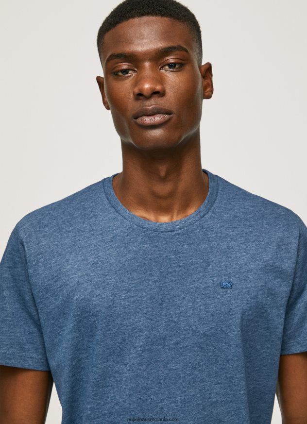 tricou cu logo brodat bărbați Pepe Jeans jarman 6Z0R46975