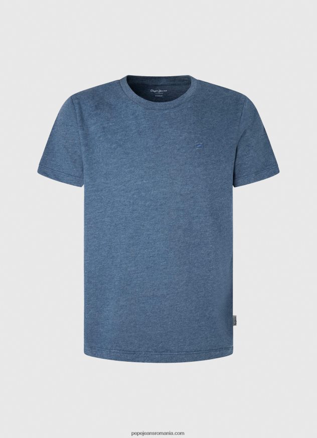 tricou cu logo brodat bărbați Pepe Jeans jarman 6Z0R46975