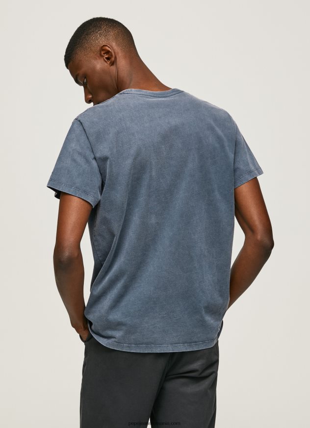 tricou din bumbac cu logo imprimat bărbați Pepe Jeans dulwich 6Z0R46948