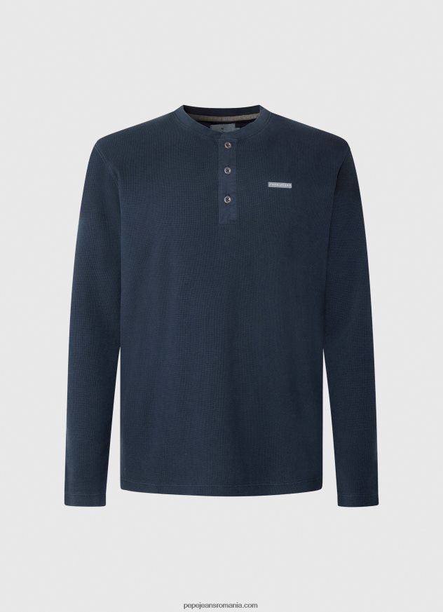 tricou din bumbac tricot waffle bărbați Pepe Jeans dulwich 6Z0R46923