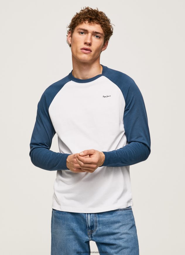 tricou raglan cu maneca lunga bărbați Pepe Jeans jarman 6Z0R46985