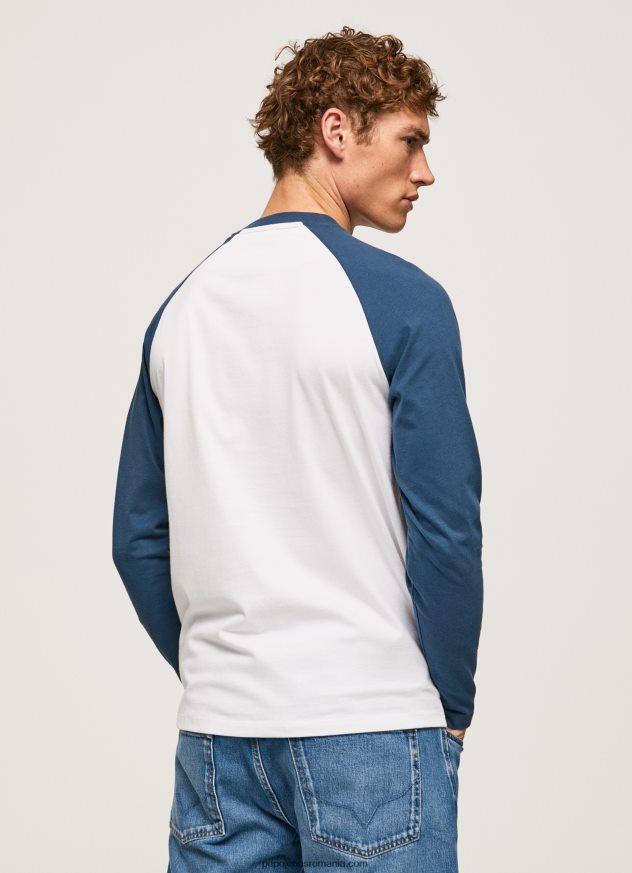 tricou raglan cu maneca lunga bărbați Pepe Jeans jarman 6Z0R46985