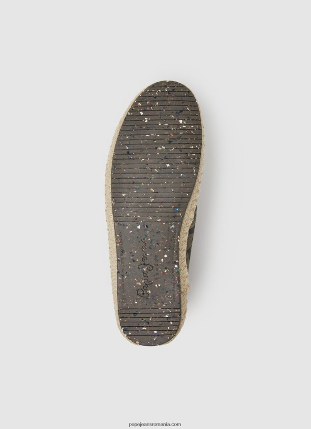 adidași blucher turistic claic bărbați Pepe Jeans verde kaki 6Z0R461249