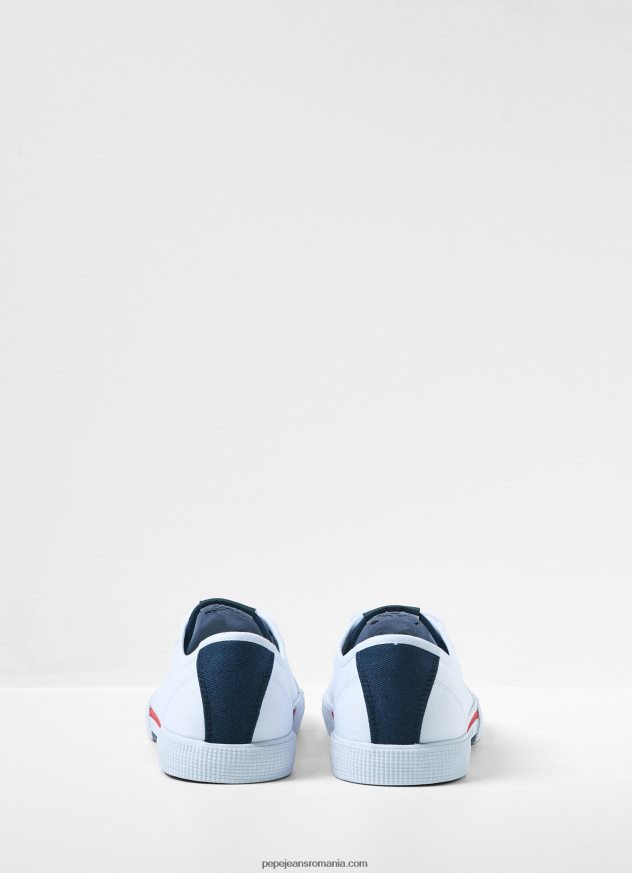 adidași brady de bază bărbați Pepe Jeans alb 6Z0R461242