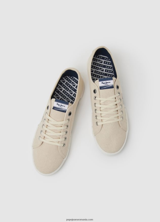 adidași brady de bază bărbați Pepe Jeans ecru 6Z0R461214
