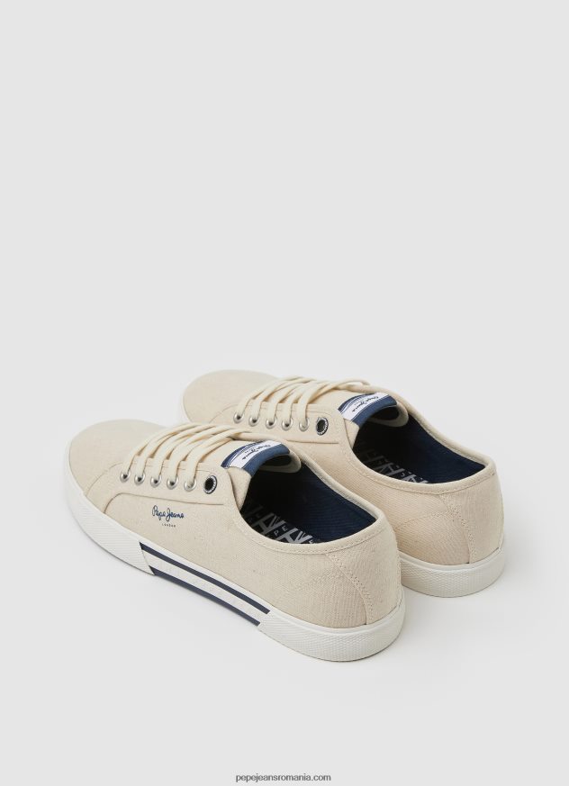 adidași brady de bază bărbați Pepe Jeans ecru 6Z0R461214