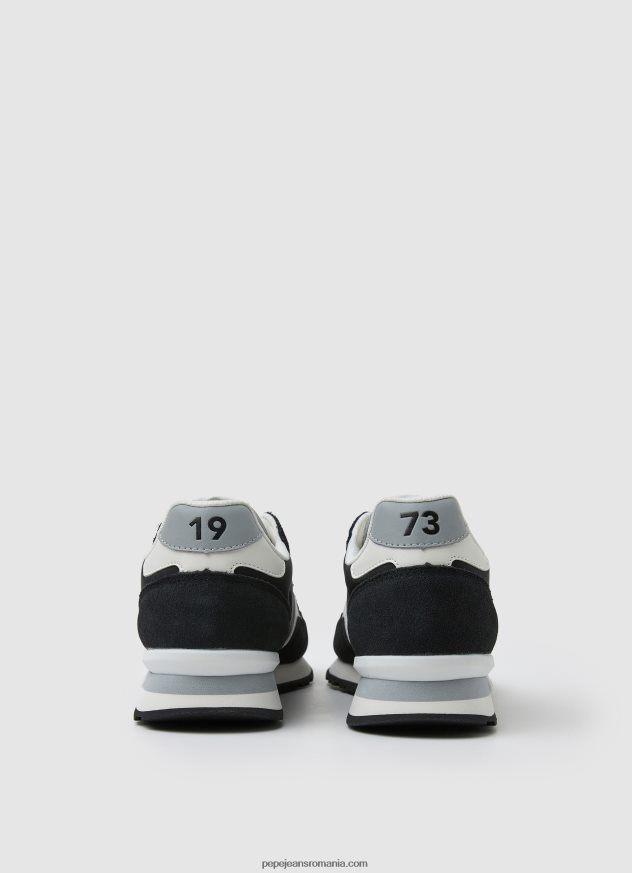 adidași combinați brit bărbați Pepe Jeans negru 6Z0R461200