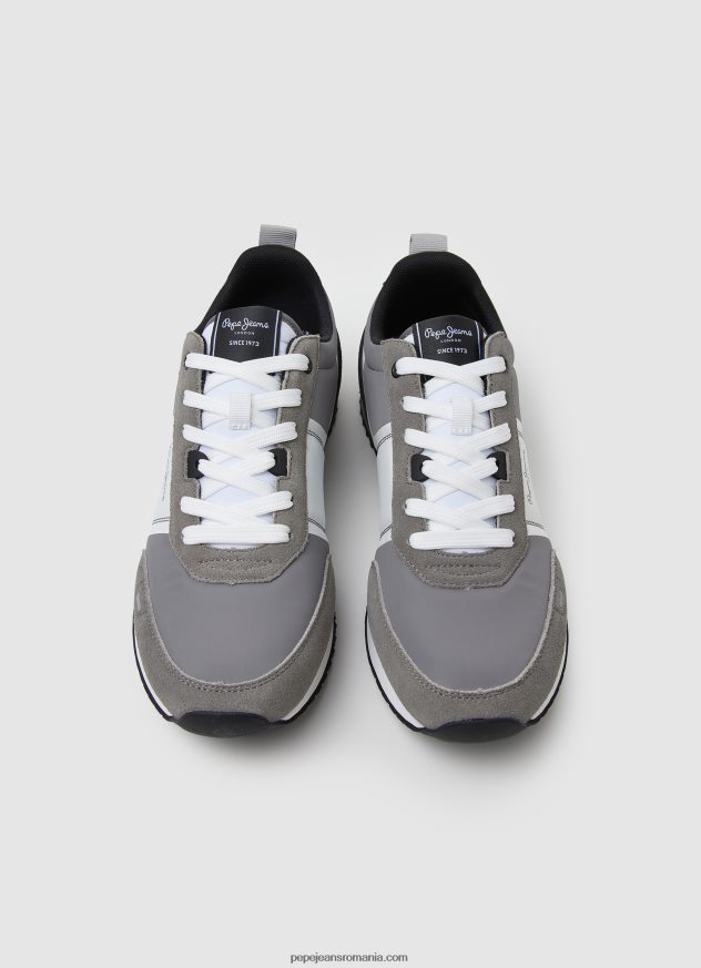 adidași combinați cu transfer tur bărbați Pepe Jeans gri 6Z0R461210