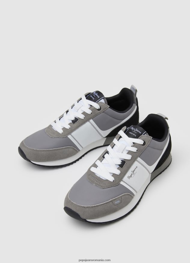 adidași combinați cu transfer tur bărbați Pepe Jeans gri 6Z0R461210