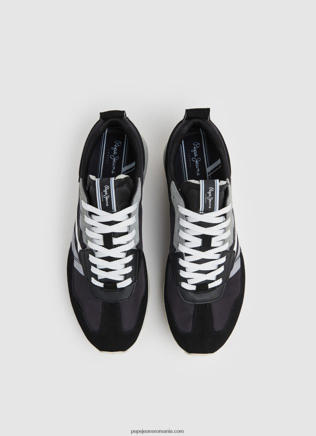 adidași combinați foster man bărbați Pepe Jeans negru 6Z0R461199