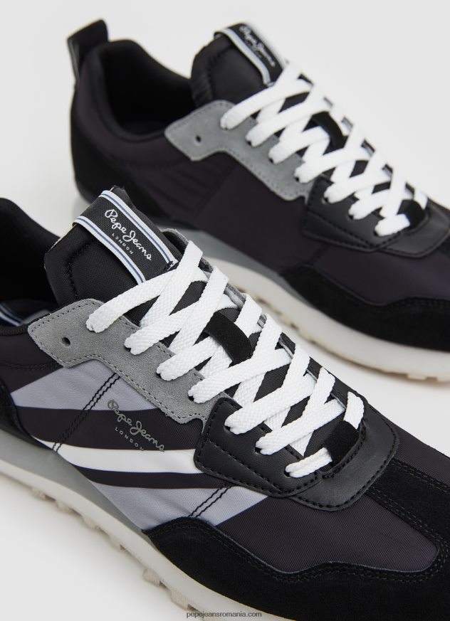 adidași combinați foster man bărbați Pepe Jeans negru 6Z0R461199